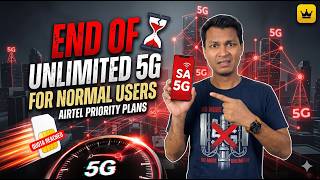 Airtel Premium 5G Launch - Jio Removed 1GB Plan - A New Problem Starts? | Jio, Airtel, Vi