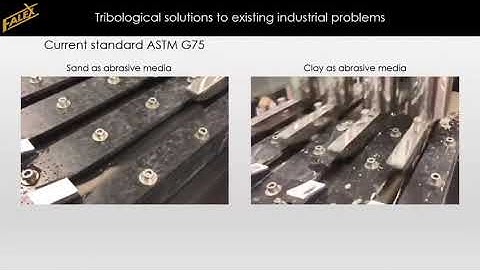 Falex Tribology Application