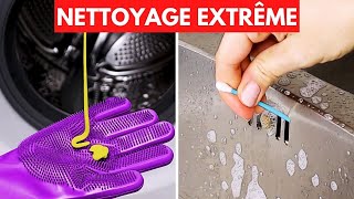 28 astuces pour un nettoyage EXTRÊME à l'intérieur et à l'extérieur de la maison ✨
