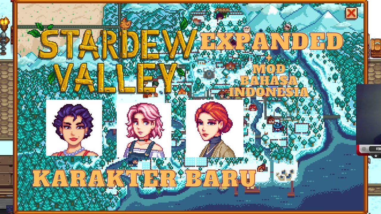 Cara Download dan Instal Mod Stardew Valley Expanded + Mod Bahasa ...