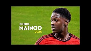 Kobbie Mainoo 2024 🔥 Amazing Skills \& Tackles,  1️⃣9️⃣ Years Young 👑