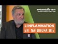 Linflammation en naturopathie  christian brun