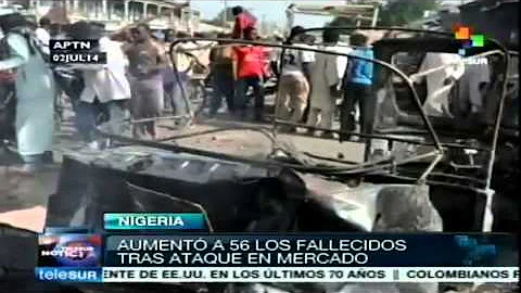 Nigeria: Bomb attack in Maiduguri market kills at least 56 people