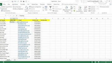 Excel Hizli Doldurma ile Verilerinizi Kolayca Düzenleyin