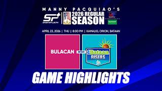 1Bataan Risers Camaya Coast vs. Bulacan Kuyas - Game Highlights