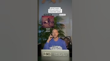 Thumbnail of Artist’s Most Popular Song Vs. Their First Song: Willow #shorts #willow #waitaminute #nowplaying