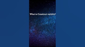 Construct Validity #shortsvideo #shortvideo #shortsviral #shortsfeed #shorts #shortsvideo