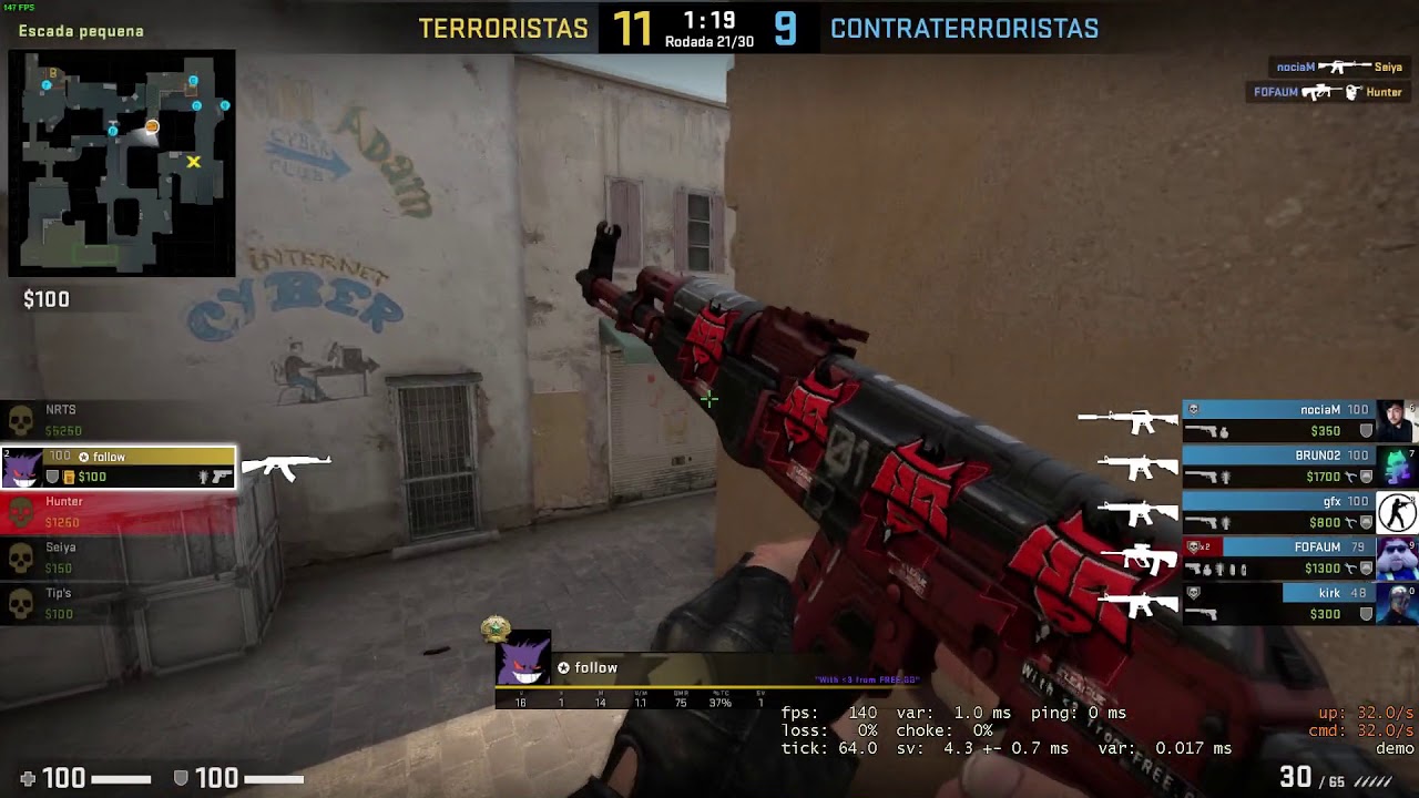 CS GO SHERIFF 5k 17/11/2018 - YouTube