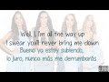 Shout Out To My Ex - Little Mix (Letra al español e inglés + Audio oficial)