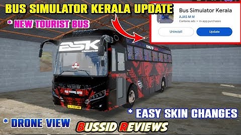 🎀🤩BUS SIMULATOR KERALA😍Tourist Bus💫 New Update Released🤩Full Review😎