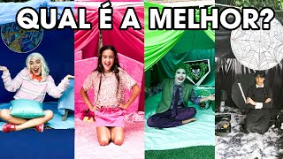 QUEM FIZER O MELHOR ACAMPAMENTO DA SUA COR VENCE - CANAL DA BELINHA