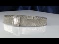 Piaget Concealed Diamond Watch 18 KT White Gold