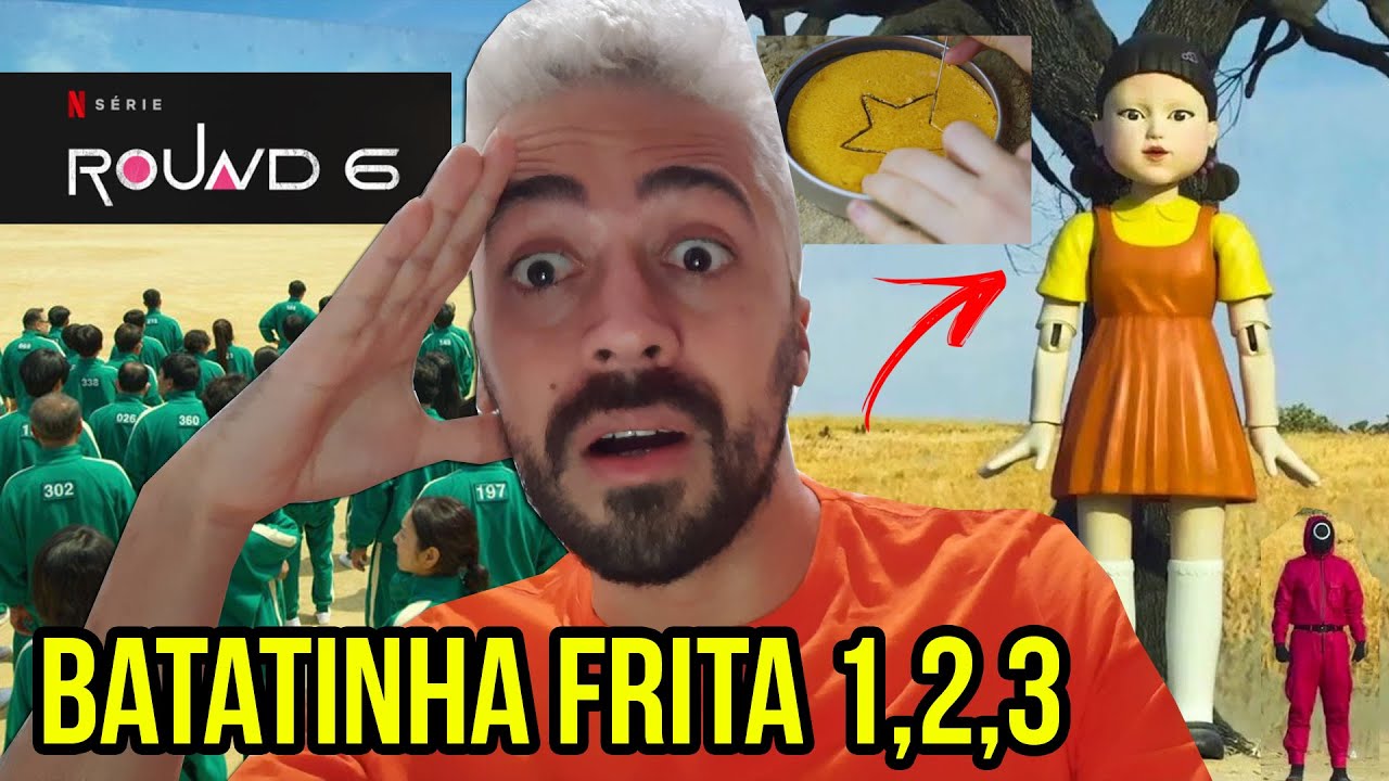 Essa boneca leva muito a sério a brincadeira: batatinha frita 1, 2, 3!!!  Você já a conhece? Quer brincar? Sucesso da série Round 6 na Netflix!!!, By 2 Mundos