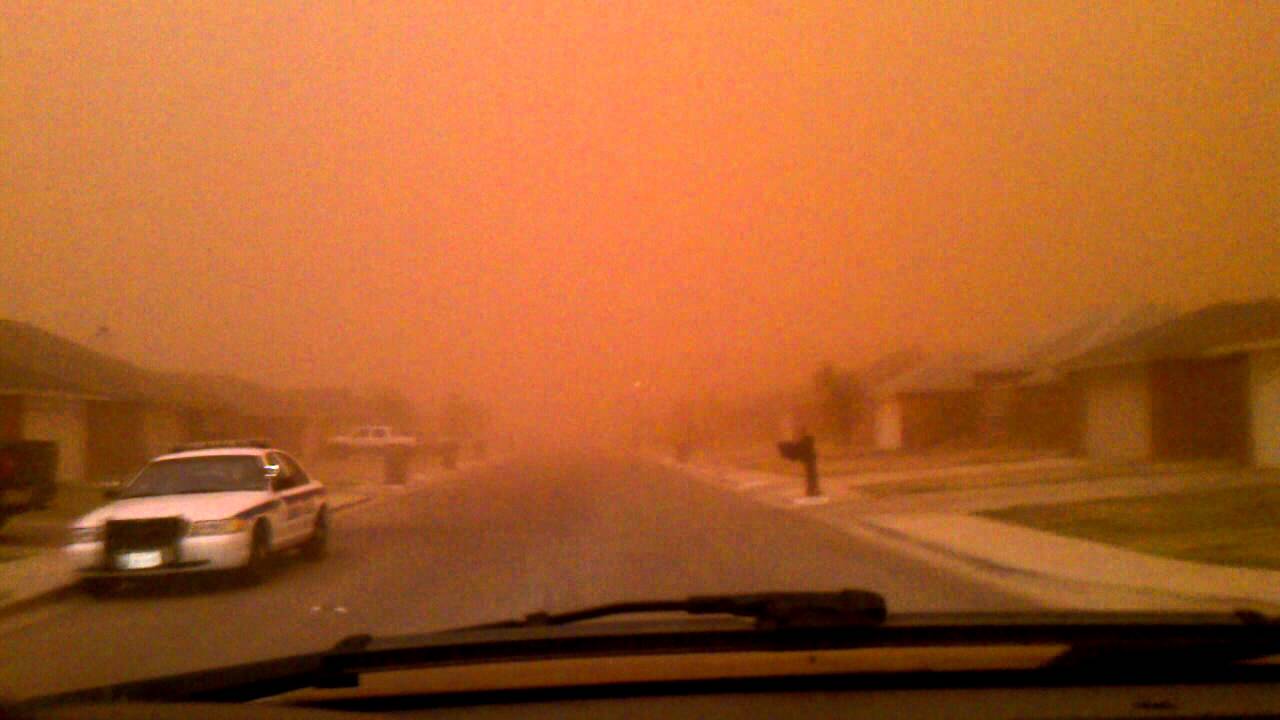 Lubbock Dirt Storm 10/17/2011 - YouTube