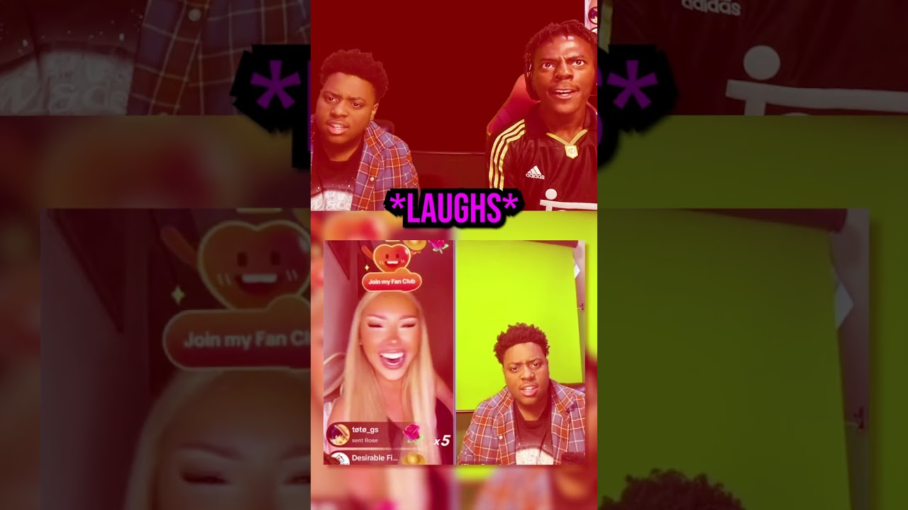 IShowSpeed Joins A Live And Surprises Her 😭🔥 — Transcript