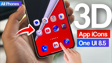 Make Your Phone 3D | How To Install 3d App icons on Android | Install 3d App Icon One UI 8.5 Samsung