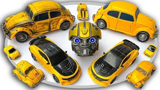 Koleksi Terbaru Mainan Robot Mobil Kuning | Kompetisi Bumblebee & Optimus Prime | вар роботс evolt