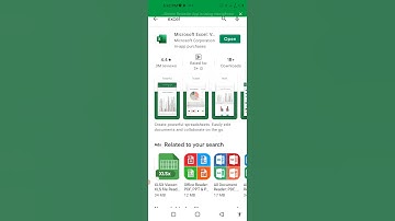 How to  use excel in mobile | Download excel app in mobile