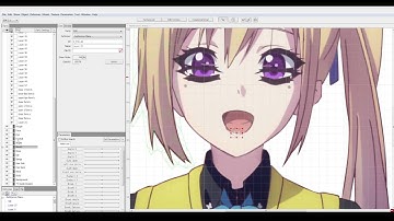 Assigning Parts and Name, managing Drawable Objects in Live2D (2016 Ep.09)