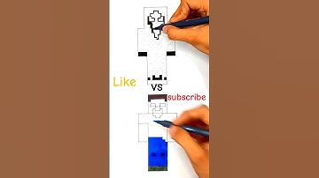 Herobrine vs Entity 303 drawing