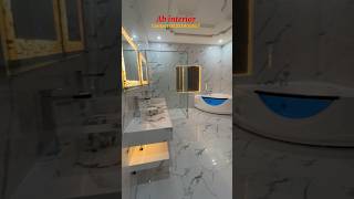 Modern Bathroom Design Work idea || Ab interior || #short #interiordesign #shortvideo #reels