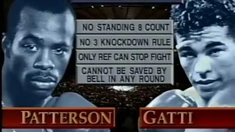 Arturo Gatti vs Tracy Harris Patterson 15.12.1995 ...