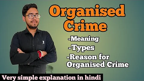 Organised crime | meaning | definitions | types | features and characteristics | by law with twins - DayDayNews