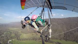 Mary Hernandez Tandem Hang Gliding at LMFP