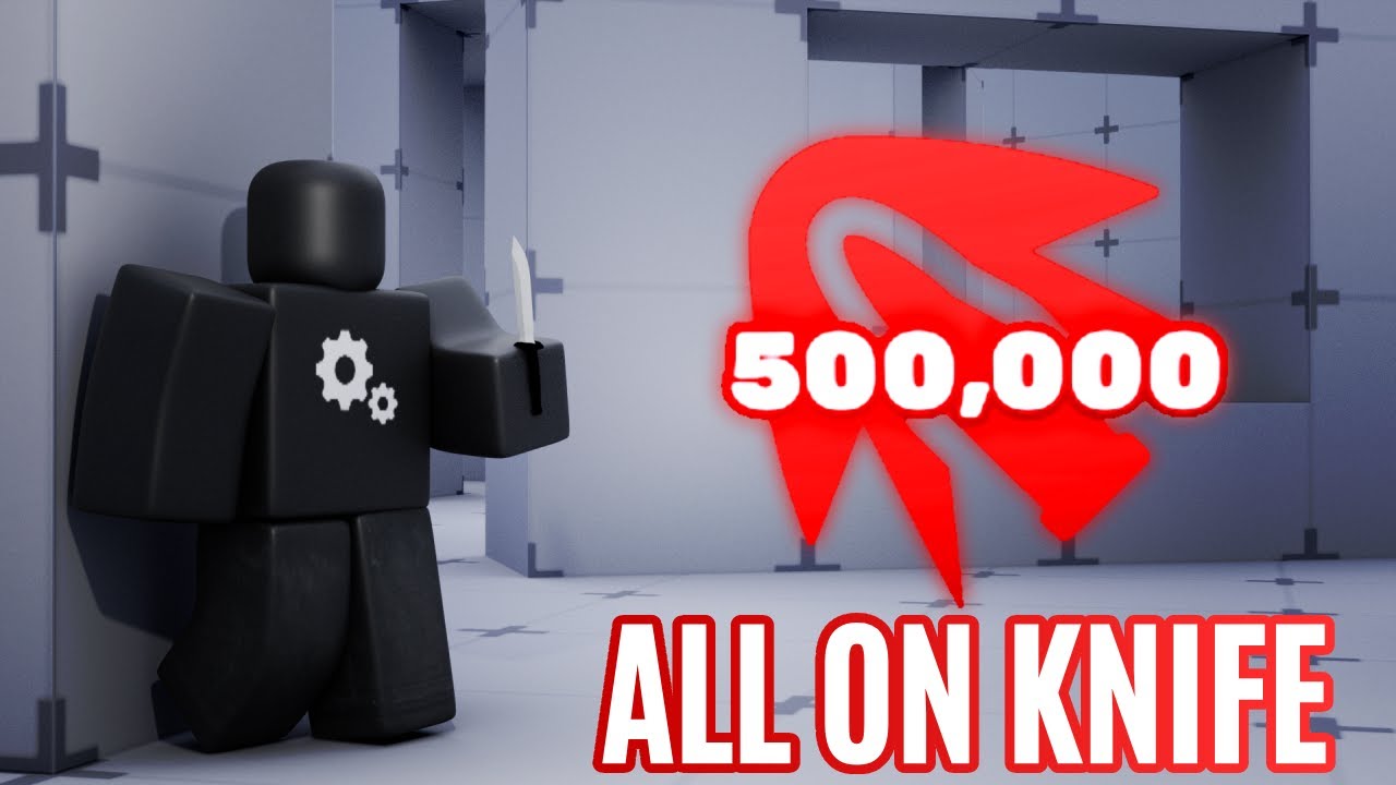 I Got 500K Kills on the Knife (Roblox Rivals)