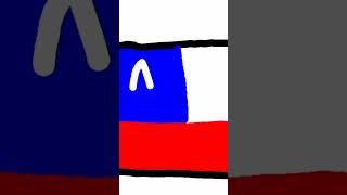 dibujando la bandera de chile #short#wenochiansama