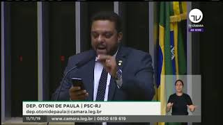 Dep. Otoni faz alerta sobre presença da guerrilha no Brasil e acusa Lula por incitação ao crime