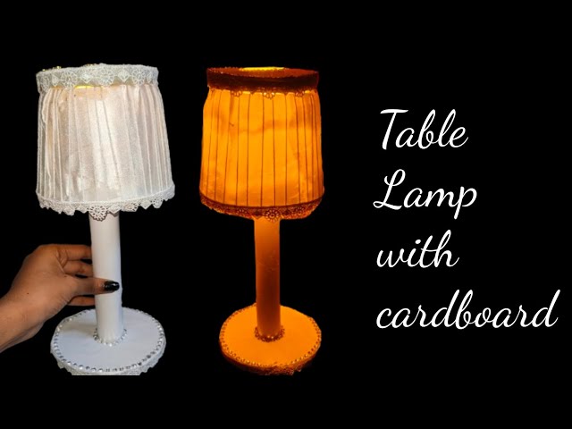 How to Make a Cardboard Desk Lamp: Easy DIY Guide for Beginners