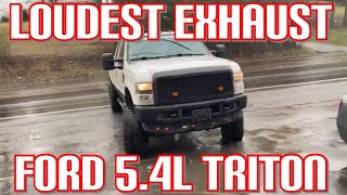 Top 6 LOUDEST EXHAUST Set Ups for Ford F-150/F-250 5.4L Triton V8!