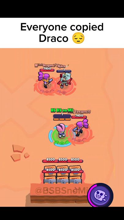 Everyone copied draco | #brawlstars