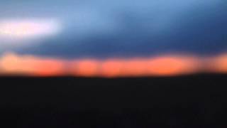 Thunderstorm Over Buffalo Gap National Grassland At Sunset