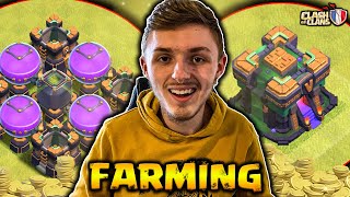 ?CLASH OF CLANS - FARMING HDV 14  + JEUX DE CLAN