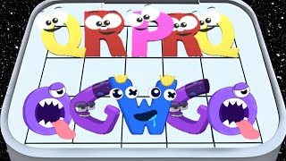 Merge Alphabet 3D Cartoons Vs Merge Alphabet Lore ABC Run Game Max Level Gameplay A To Z