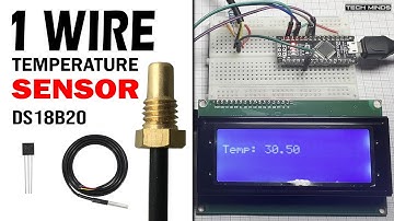 1 Wire DS18B20 Temperature Sensor - Arduino / Node Red