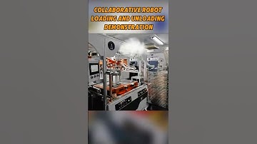 Collaborative Robot: Smooth Loading and Unloading on the Line#collaborativerobots #factory #evsrobot