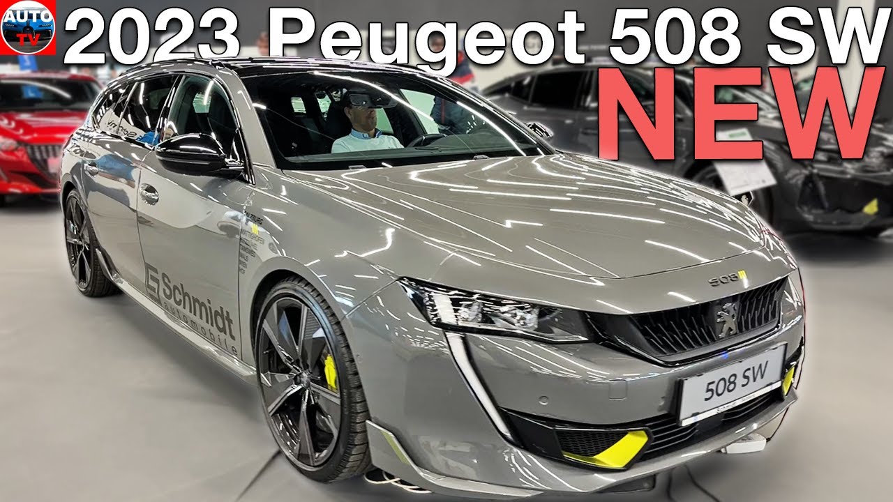 Peugeot 508 2023: upgraded with more technology and improved