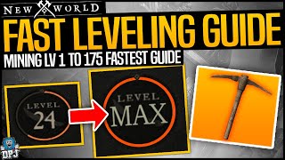 New World: BEST XP FARM FOR LEVELING MINING SKILL - Must Do Guide For Mining Skill EXP - Fastest