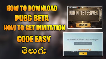 HOW TO GET PUBG MOBILE BETA INVITATION CODE | How to Login Pubg Mobile Beta Version
