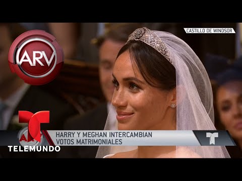 Video: Meghan Markle y el príncipe Harry: boda 2018