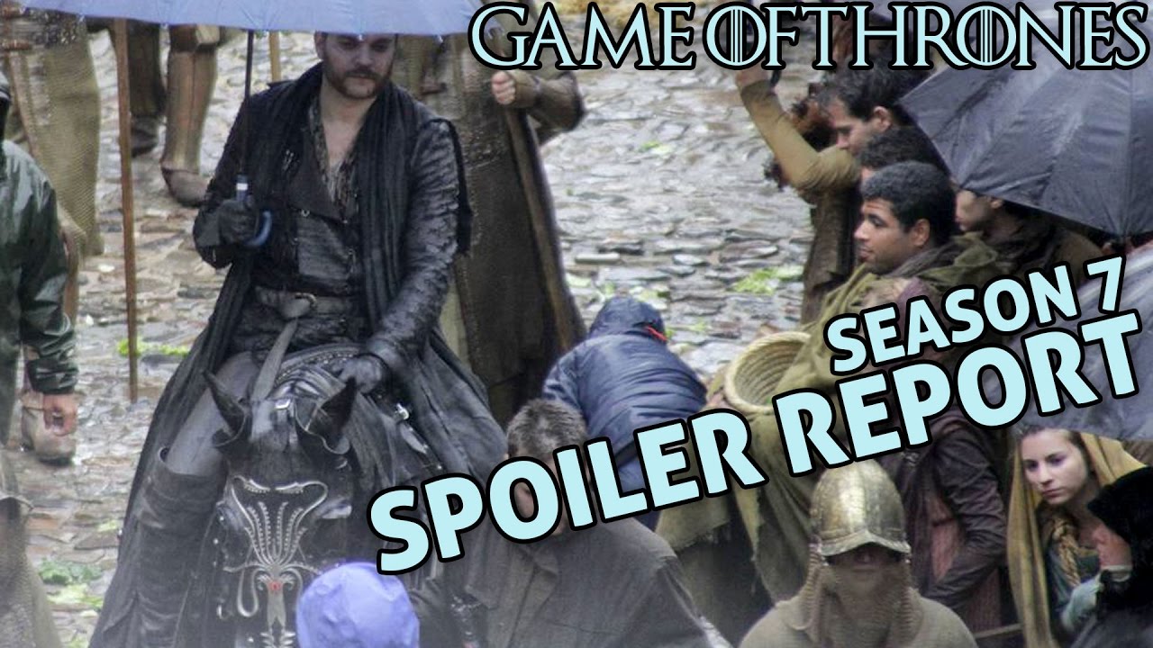 [game Of Thrones] Season 7 Spoiler Report Cersei Jaime Euron Sam Gilly Youtube