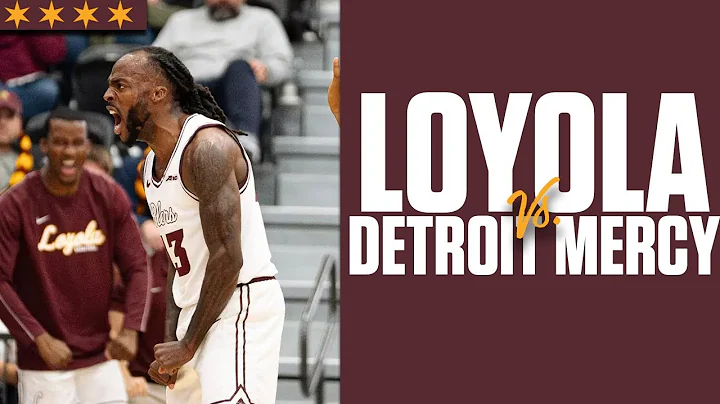 Loyola vs. Detroit Mercy | Men's Basketball | Cinematic Highlights