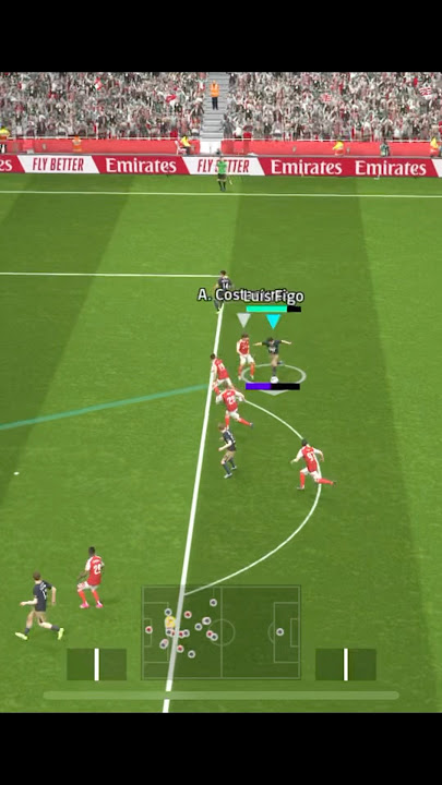 luis figo left foot banger in efootball #efootball #youtubeshorts #pes #efootball2025mobile