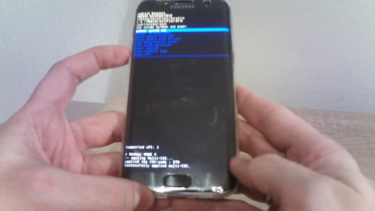 Samsung Galaxy S25 edge zurücksetzen (Hard Reset)