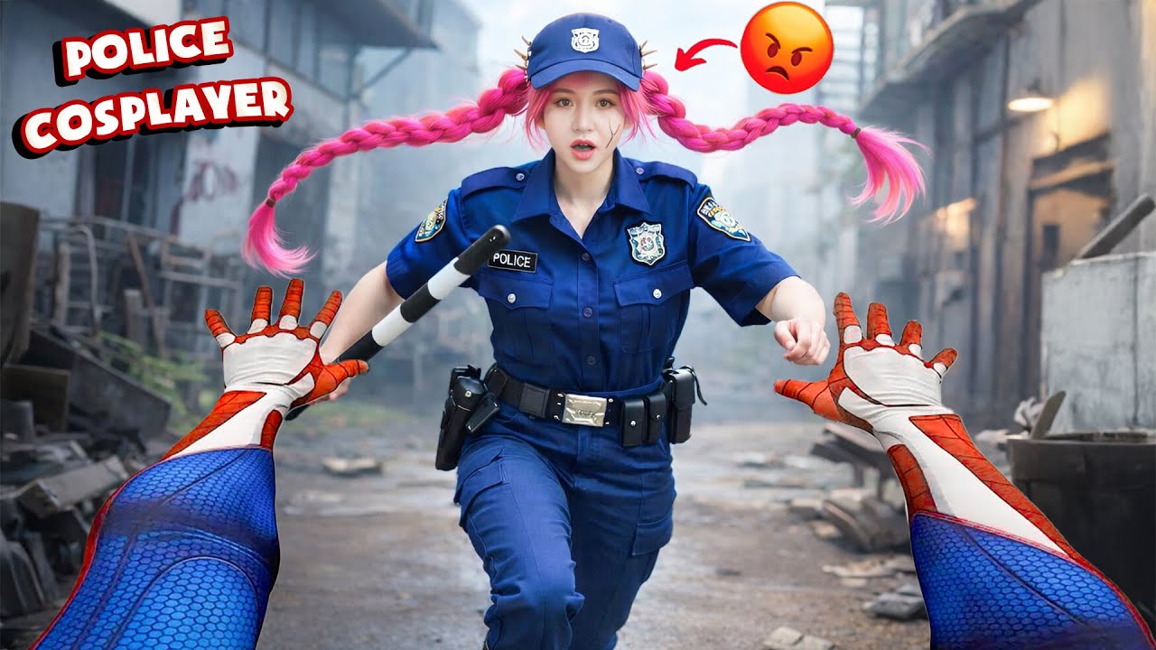 Spider-Man Into The Spider-Verse (2025) | Spiderman Takes a Mission with Police Girl!