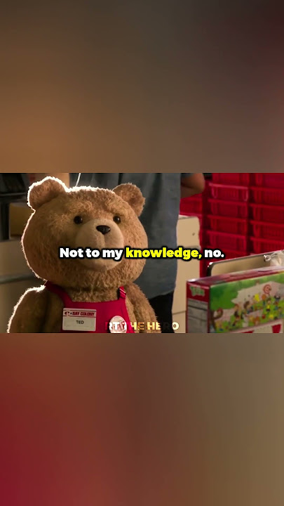 Ted is so confused🤔🧸 // #ted #shorts
