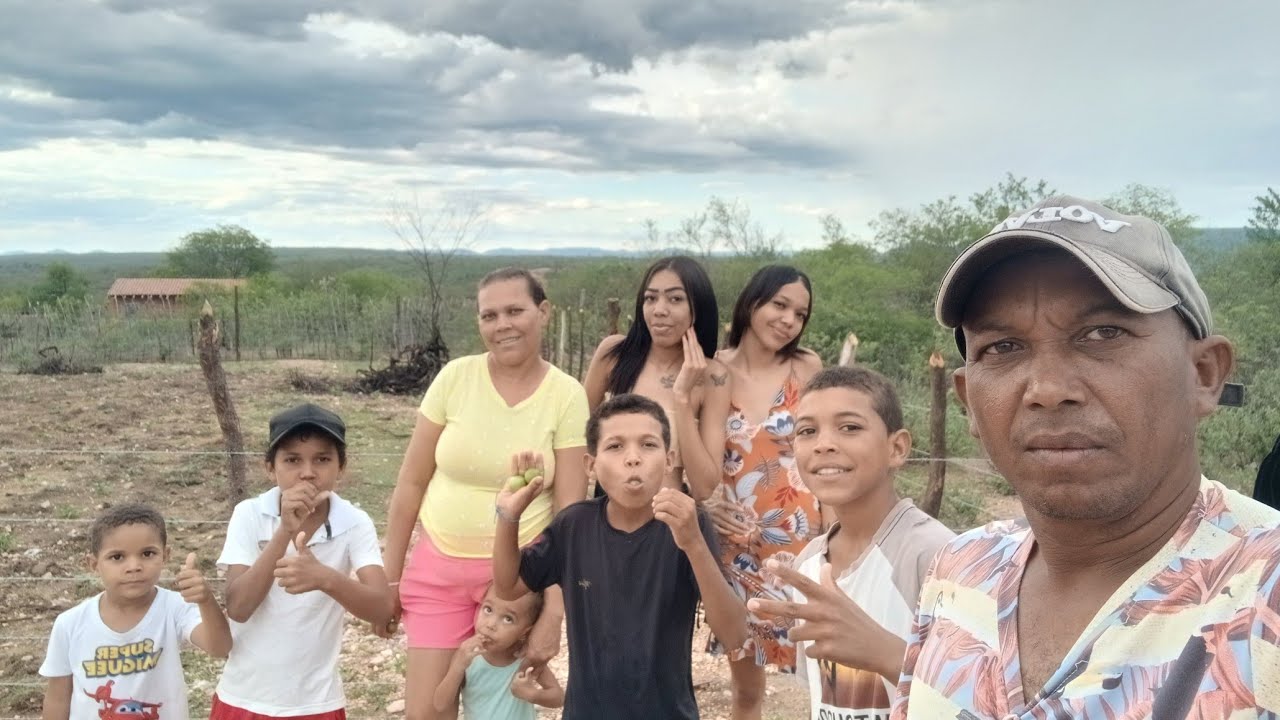 A sapata da casa da roça está quase finalizada 